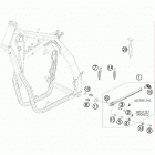 450 EXC CHASSIS Подножки