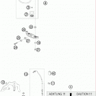 250 XCF-W SD CHASSIS Instrumente  /  schlosssystem