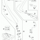 350 SX-F CHASSIS Насос топливный