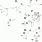 250 XCF-W SD CHASSIS Электрика