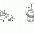 HS828K1 TA-C SNOW BLOWER, JPN, VIN# SZAK-2120001 Control Cover