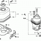 HS828K1 TA-C SNOW BLOWER, JPN, VIN# SZAK-2120001 Воздухозаборник