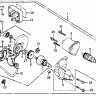 HS55K2 TA SNOW BLOWER, JPN, VIN# HS55K2-1200001 Starter Motor (-2056819)