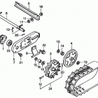 HS1132 TA-A SNOW BLOWER, JPN, VIN# SZBF-1010001 Crawler