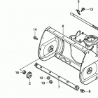HS1132 TA-A SNOW BLOWER, JPN, VIN# SZBF-1010001 Auger Housing