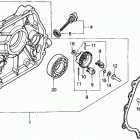 HS828K1 TA-C SNOW BLOWER, JPN, VIN# SZAK-2120001 Боковые крышки