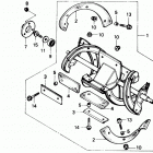 HS35 A SNOW BLOWER, JPN, VIN# HS35-1000001 Auger
