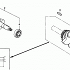HS80K1 WAS SNOW BLOWER, JPN, VIN# SA1-1100001 Коленвал
