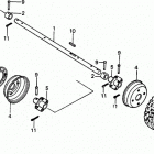 HS50 WA SNOW BLOWER, JPN, VIN# HS50-1000784 Wheel