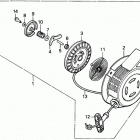 HS80K1 WAS SNOW BLOWER, JPN, VIN# SA1-1100001 Hs80 Recoil Starter K-k1