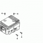 HS624K1 TA-A SNOW BLOWER, JPN, VIN# SZAJ-2000001 TO SZAJ-2021945 Глушитель