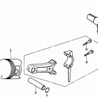 HS724 WA SNOW BLOWER, JPN, VIN# SZBE-1000001 TO SZBE-1029999 Коленчатый вал и поршни
