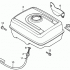 HS80K1 WAS SNOW BLOWER, JPN, VIN# SA1-1100001 Hs80 Fuel Tank K-k1