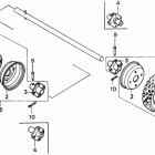 HS624K1 WA-B SNOW BLOWER, JPN, VIN# SZAJ-2021946 TO SZAJ-2099999 Wheel