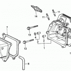 HS624K1 TA-A SNOW BLOWER, JPN, VIN# SZAJ-2000001 TO SZAJ-2021945 Головка цилиндра