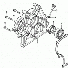 HS70 TA SNOW BLOWER, JPN, VIN# HS70-1000008 Hs70 Crankcase Cover