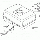 HS624K1 TA-A SNOW BLOWER, JPN, VIN# SZAJ-2000001 TO SZAJ-2021945 Топливный бак