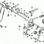 HS828K1 TA-C SNOW BLOWER, JPN, VIN# SZAK-2120001 Руль