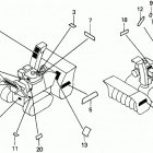 HS624K1 TA-A SNOW BLOWER, JPN, VIN# SZAJ-2000001 TO SZAJ-2021945 Наклейки предупреждения