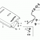 HS828K1 TA-C SNOW BLOWER, JPN, VIN# SZAK-2120001 Панель приборов
