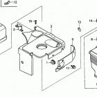 HS624K1 TA-A SNOW BLOWER, JPN, VIN# SZAJ-2000001 TO SZAJ-2021945 Воздухозаборник