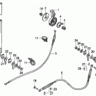 HS828K1 TA-C SNOW BLOWER, JPN, VIN# SZAK-2120001 Change Lever
