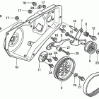 HS520 ASA SNOW BLOWER, USA, VIN# SZBG-6000001 Drive Pulley