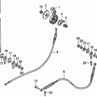 HS1132 TA-A SNOW BLOWER, JPN, VIN# SZBF-1010001 Throttle Lever