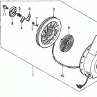 HS1132 TA-A SNOW BLOWER, JPN, VIN# SZBF-1010001 Ручной стартер