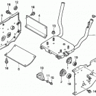 HS828K1 TA-C SNOW BLOWER, JPN, VIN# SZAK-2120001 Engine Bed