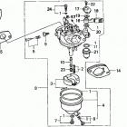 HS724 WA SNOW BLOWER, JPN, VIN# SZBE-1000001 TO SZBE-1029999 Карбюратор