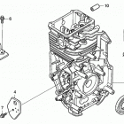 HS520 ASA SNOW BLOWER, USA, VIN# SZBG-6000001 Цилиндр