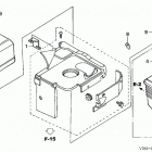 HS724 WA SNOW BLOWER, JPN, VIN# SZBE-1000001 TO SZBE-1029999 Воздухозаборник