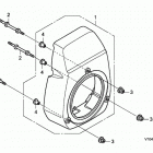 HS520 ASA SNOW BLOWER, USA, VIN# SZBG-6000001 Fan Cover