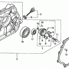 HS1132 TA-A SNOW BLOWER, JPN, VIN# SZBF-1010001 Боковые крышки