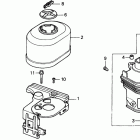 HS80K1 WAS SNOW BLOWER, JPN, VIN# SA1-1100001 Hs80 Air Cleaner K-k1