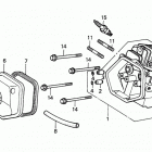 HS80K1 WAS SNOW BLOWER, JPN, VIN# SA1-1100001 Hs80 Cylinder Head K-k1