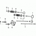 HS1132 TA-A SNOW BLOWER, JPN, VIN# SZBF-1010001 Распределительный вал