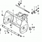 HS828K1 TA-C SNOW BLOWER, JPN, VIN# SZAK-2120001 Auger Housing