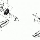 HS35 A SNOW BLOWER, JPN, VIN# HS35-1000001 Wheel