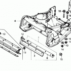 HS35 A SNOW BLOWER, JPN, VIN# HS35-1000001 Auger Housing