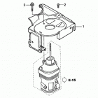 HS1132 TA-A SNOW BLOWER, JPN, VIN# SZBF-1010001 Control Cover