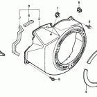 HS1132 TA-A SNOW BLOWER, JPN, VIN# SZBF-1010001 Fan Cover
