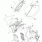 YZ125 YZ125A1 Боковая панель