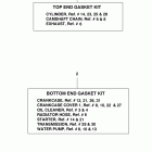 WR450F WR450FA Alternate parts gasket kits