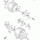 KFX400 (KSF400-A2) Rear hub(a2)