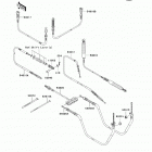 Mule 600 (KAF400-BBF) Тросы управления