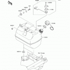 Mule 600 (KAF400-BBF) Топливный бак