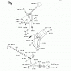 Mule 600 (KAF400-BBF) Рачаг переключения