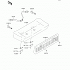 Mule 600 (KAF400-BBF) Сидение